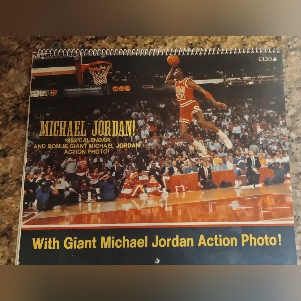 Cleo 1992 Michael Jordan calendar